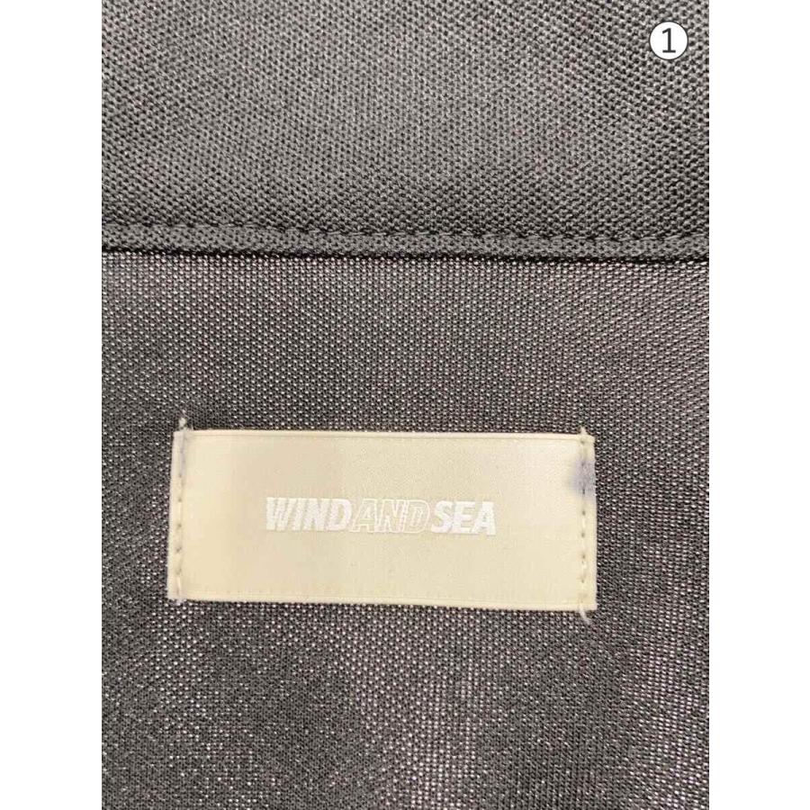 WIND AND SEA◇Cozy Track Jacket/M/ポリエステル/BLK : セカンド