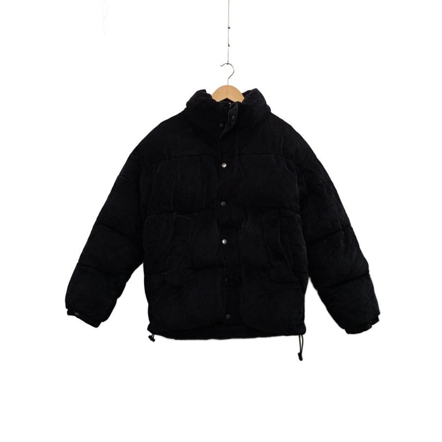 ZARA◇ダウンジャケット/M/コーデュロイ/BLK// : セカンドストリート