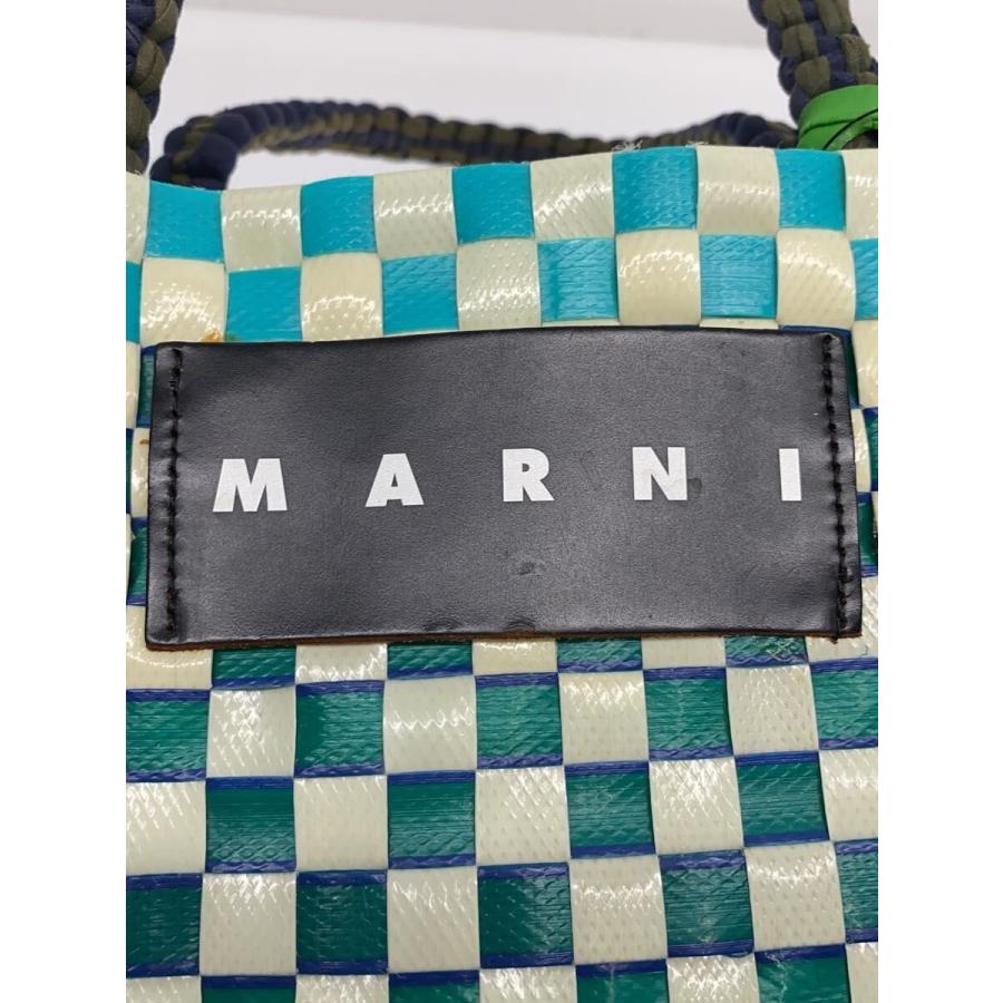 MARNI◇カゴバッグ/--/グリーン/チェック// : セカンドストリートYahoo