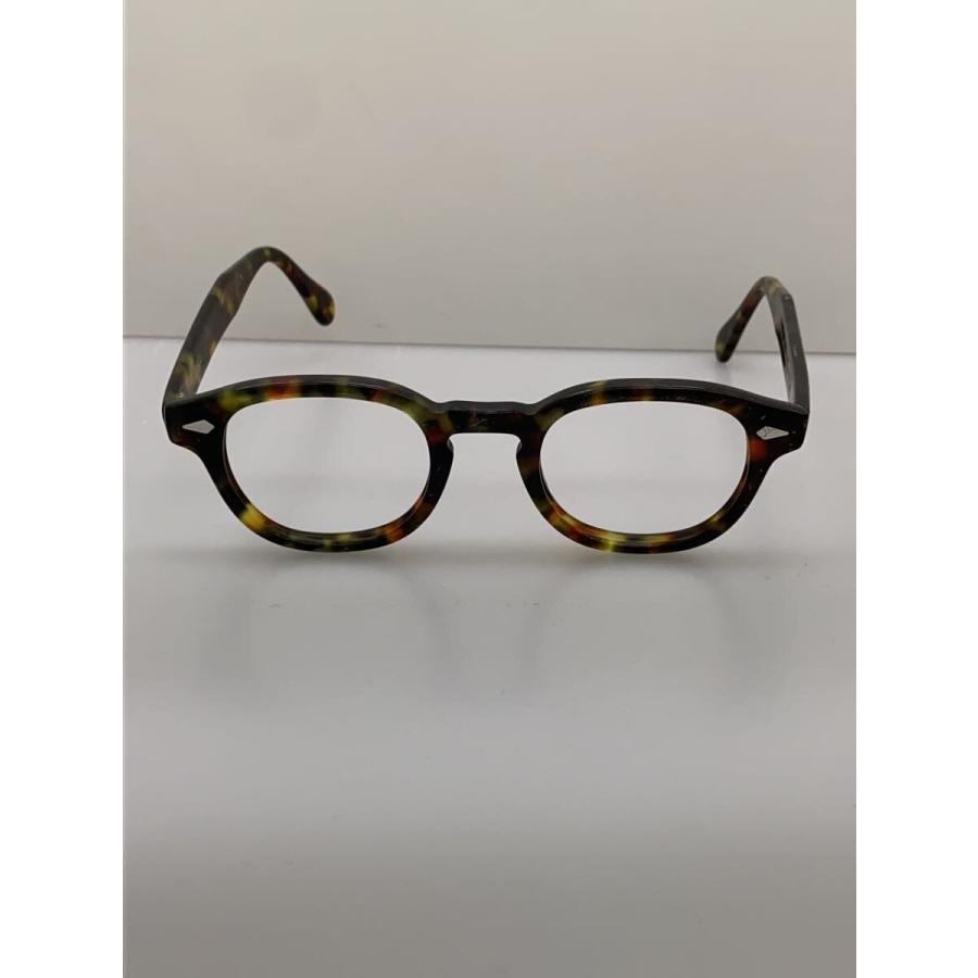 MOSCOT◇メガネ/ウェリントン/ベッコウ柄/メンズ/46□24-145/LEMTOSH