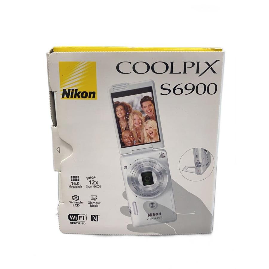 Nikon COOLPIX S6900 本体 ホワイト Nikon◇デジタルカメラ COOLPIX S6900 [ナチュラルホワイト