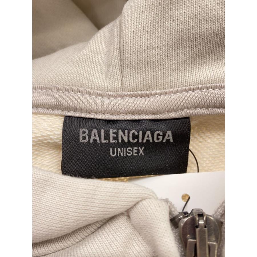 BALENCIAGA◇ジップパーカー/XS/コットン/GRY : セカンドストリート