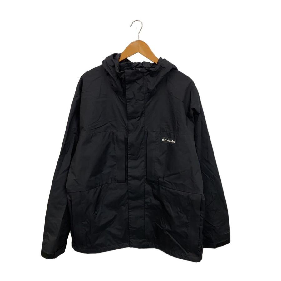 Columbia◇マウンテンパーカ/XXL/ナイロン/BLK : セカンドストリート