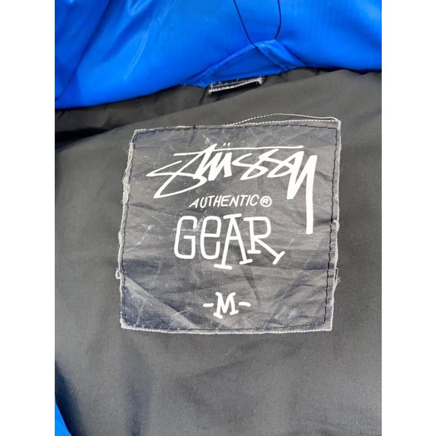 STUSSY◇ダウンベスト/M/ナイロン/BLU/無地// : セカンドストリート