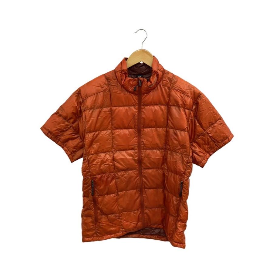 mont-bell◇半袖ダウンジャケット/L/ポリエステル/ORN : セカンド