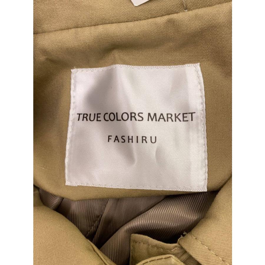 TRUE COLORS MARKET FASHIRU◇コート/FREE/コットン/BEG TRUE COLORS MARKET FASHIRU◇コート/FREE/コットン/BEG