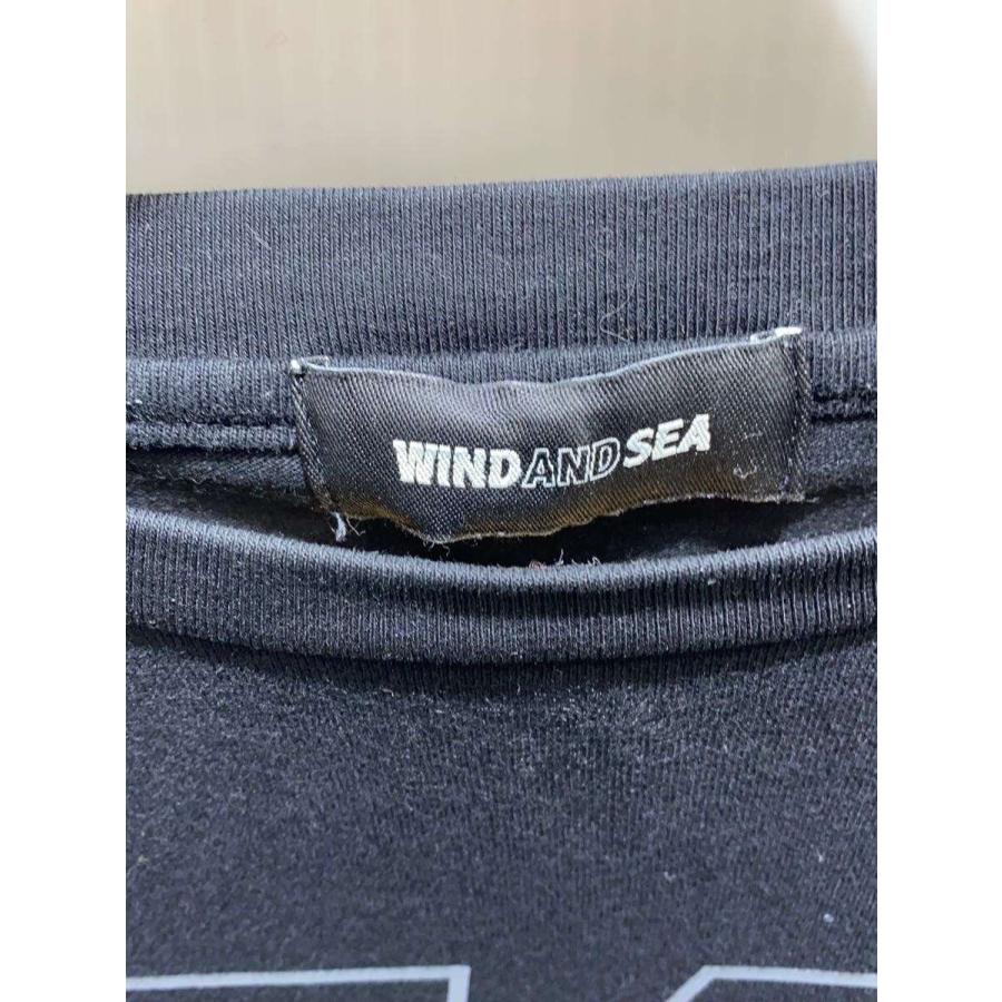 WIND AND SEA◇長袖Tシャツ/L/コットン/BLK/WDS-O-SIG-24-Q3-CS-01