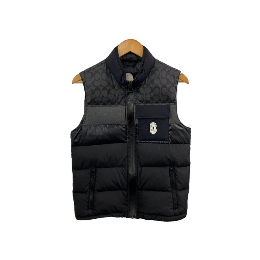 COACH / ダウンベスト/L/ポリエステル/BLK/C5036// COACH◇ダウンベスト/XS/ポリエステル/C5036/シグネチャー : セカンド