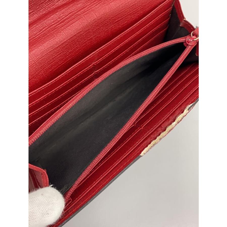 レディース 04 美品 GUCCI ニース 長財布 ラウンドファスナー PVC