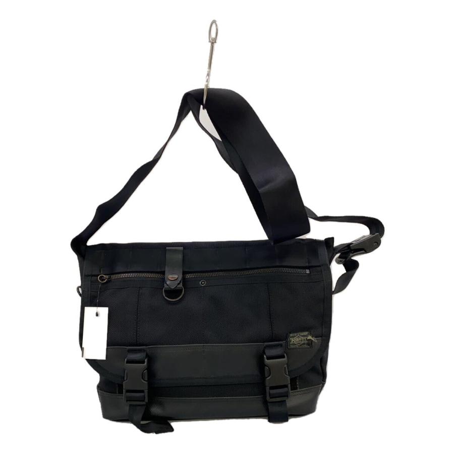 PORTER◇ヒート/メッセンジャーバッグ/ペンライト、ジッパープル欠品