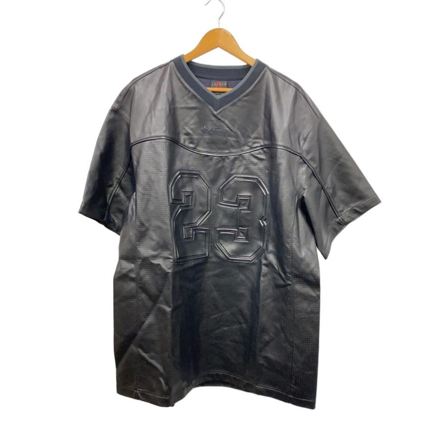NIKE◇半袖ワンピース/XXL/フェイクレザー/BLK/HQ9185-010/エア