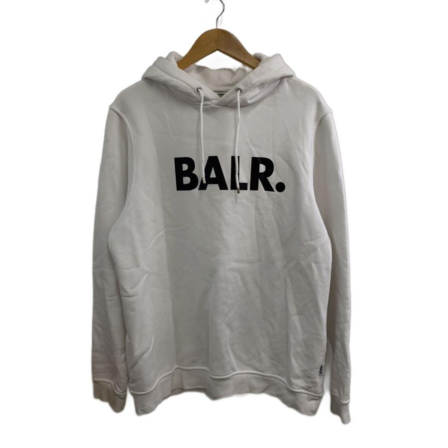 BALR.◇パーカー/XL/コットン/WHT : セカンドストリートYahoo!店 