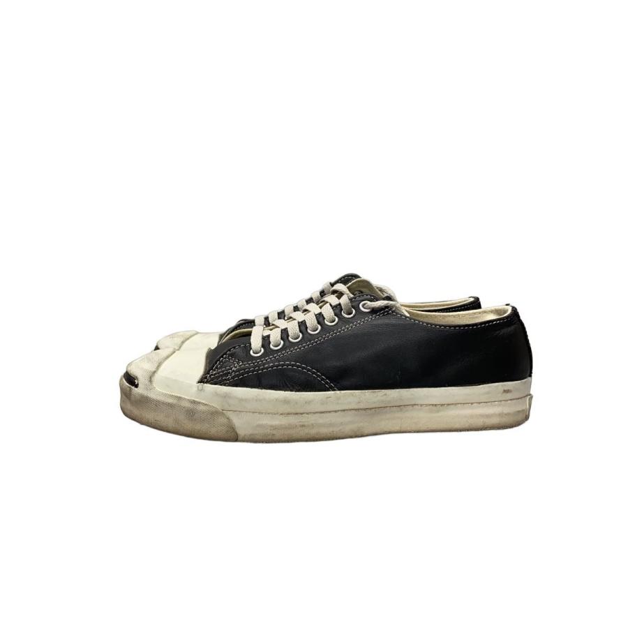 CONVERSE◇ローカットスニーカー/US8.5/BLK/レザー/90s/ジャック 