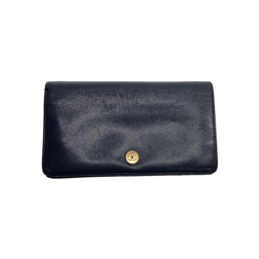 CHANEL◇長財布/レザー/BLK/レディース : セカンドストリート CHANEL◇長財布/レザー/BLK/レディース : セカンドストリート