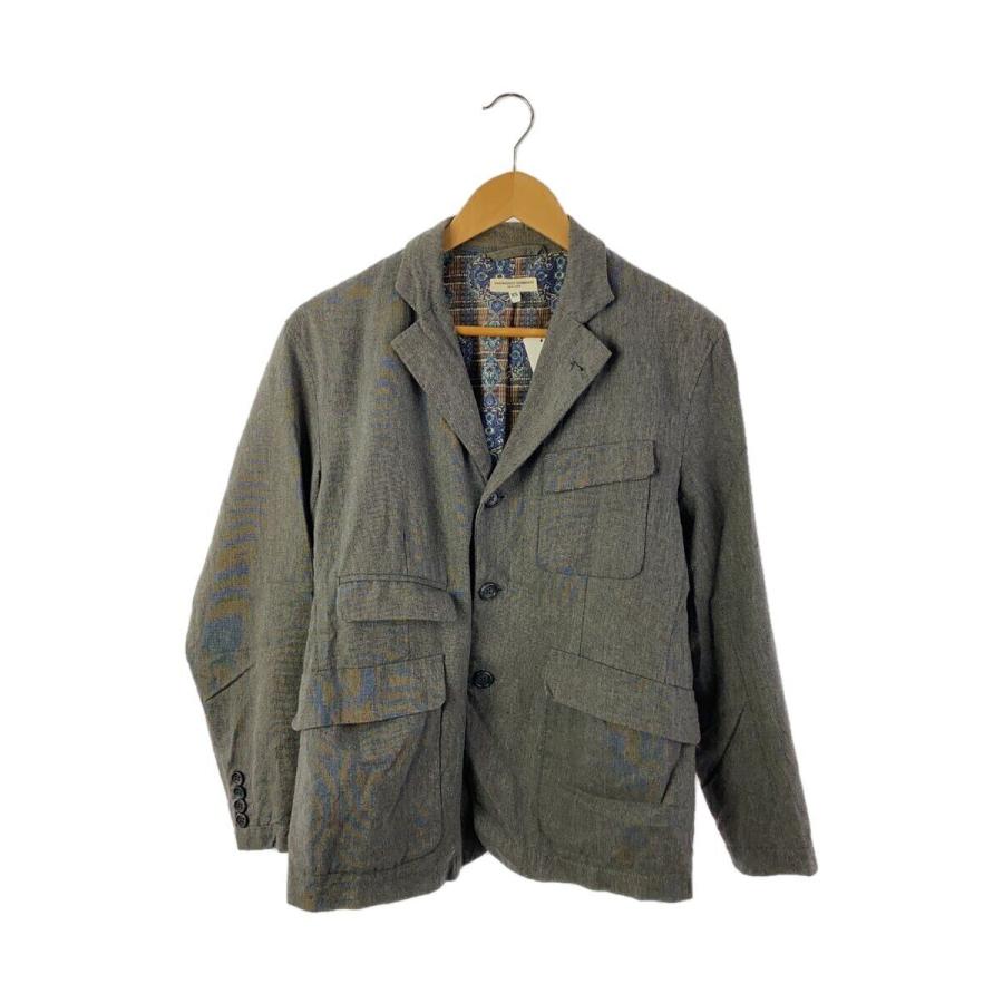 Engineered Garments◇テーラードジャケット/XS/コットン/GRY/首回り 