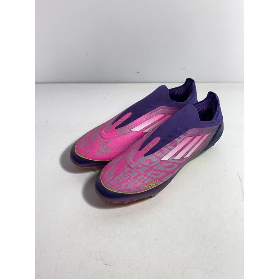 adidas◇F50 ELITE FG/サッカースパイク/27cm/PNK/PUP/lamine yamal