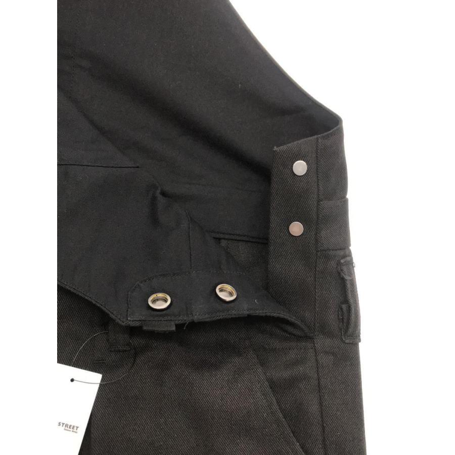 saby◇TUCK BAGGY OVA Sta-Prest Twill/M/ポリエステル/BLK/S-31801 