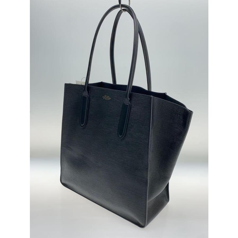 SMYTHSON◆トートバッグ/--/BLK/無地｜ssol-shopping｜02