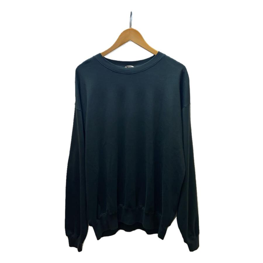 AURALEE◇25SS/SUPER HIGH GAUGE SWEAT/スウェット/5/コットン/GRY 