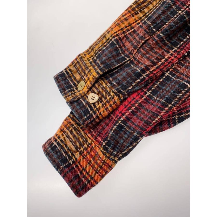 HUMAN MADE◇CHECK SHIRT/シャツ/M/コットン/RED/チェック/HM29SH013