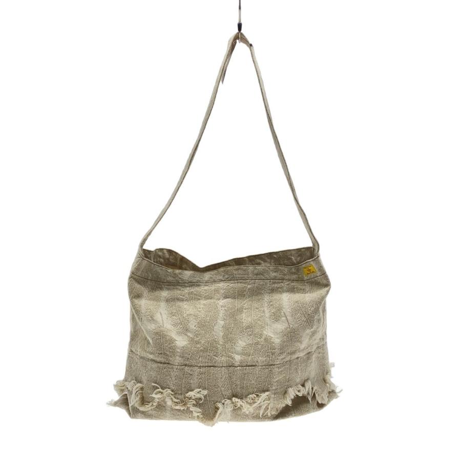 KAPITAL◇BOOK BAG/12oz feather/ショルダーバッグ/コットン/BEG/EK 