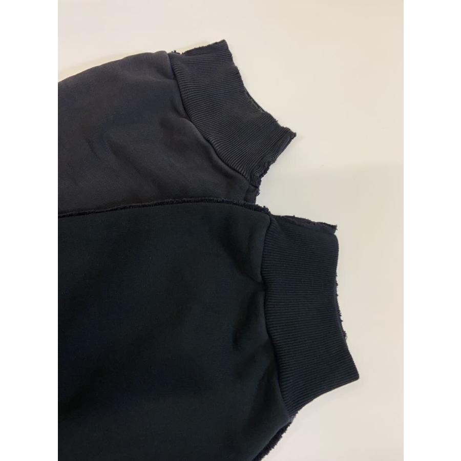 BALENCIAGA◇24SS/Double Front Crew/スウェット/M/コットン/BLK
