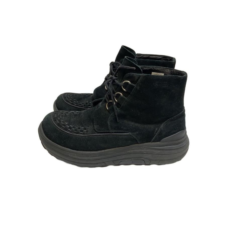 【未使用】ガムマスター　日本製　28cm　ハイカット　スニーカー Blackmeans◇CREEPER SHOES/ハイカットスニーカー/28cm/BLK/スウェード