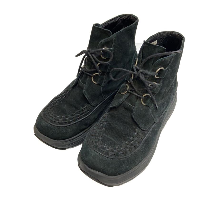 Blackmeans◇CREEPER SHOES/ハイカットスニーカー/28cm/BLK/スウェード