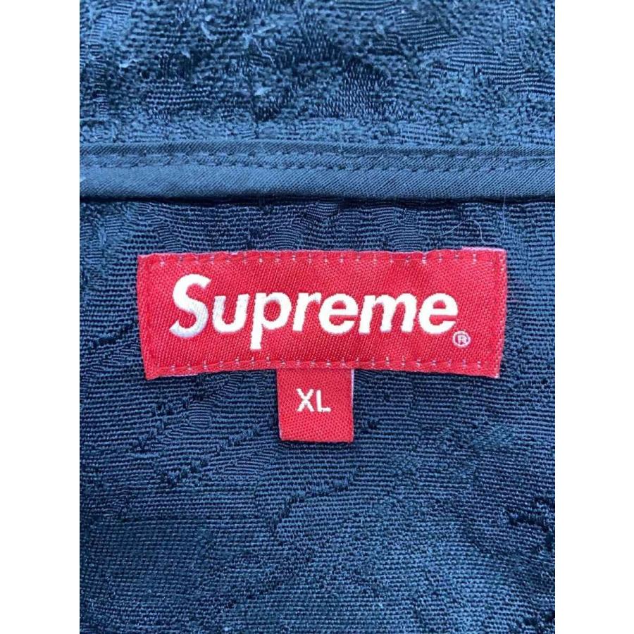 Supreme◇FLORAL TAPESTRY ANORAK/パーカー/XL/コットン/BLK
