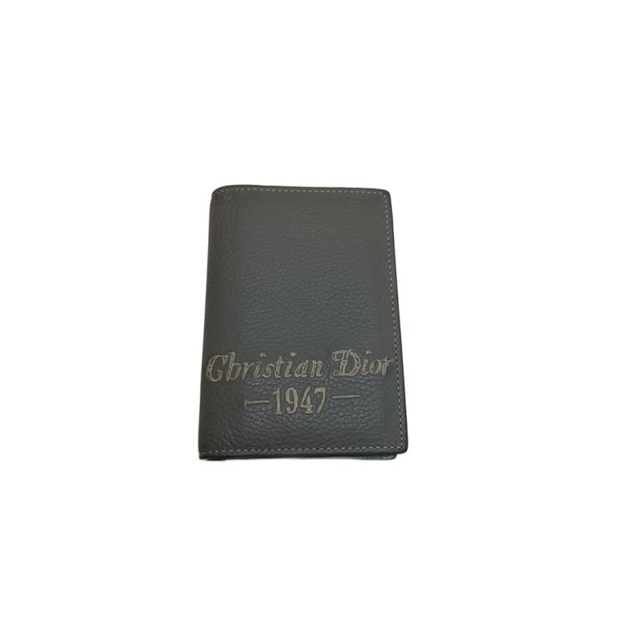 Christian Dior◇1947/カードケース/--/GRY/メンズ/12-BO-0242/内側