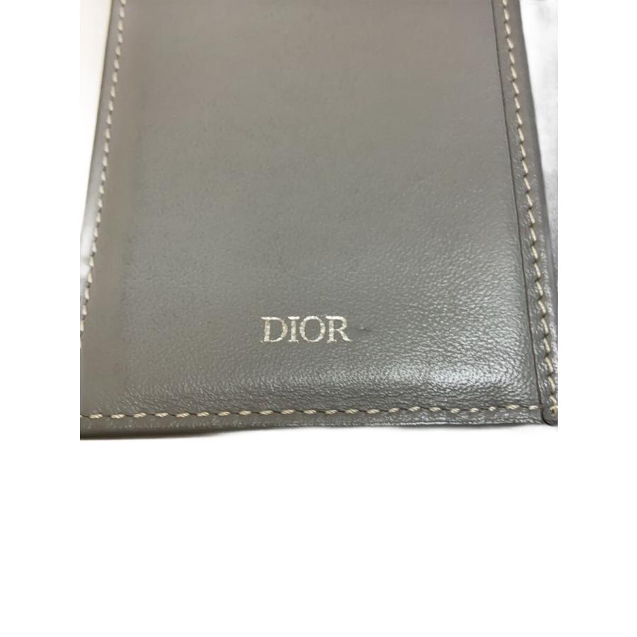 Christian Dior◇1947/カードケース/--/GRY/メンズ/12-BO-0242/内側