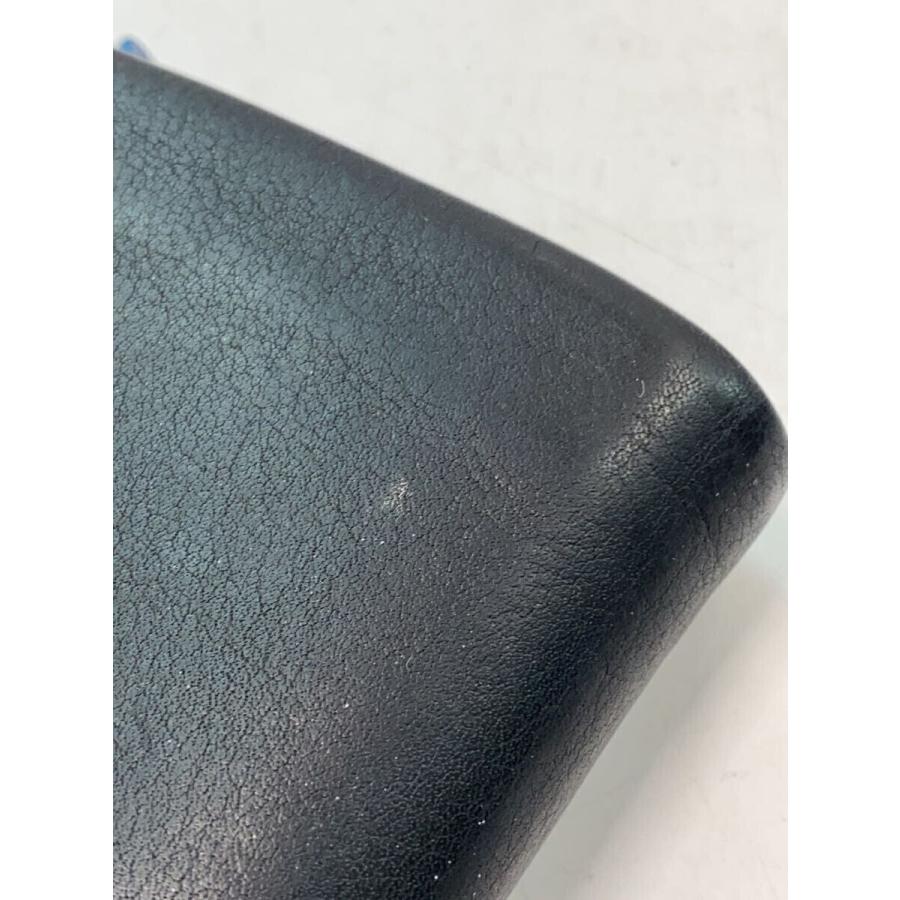 agnes b.◇2つ折り財布/レザー/BLK/レディース : セカンドストリート