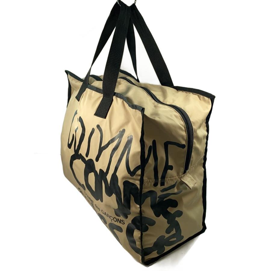 COMME des GARCONS◇バッグ/ナイロン/BEG/OL-K-202// : セカンド 
