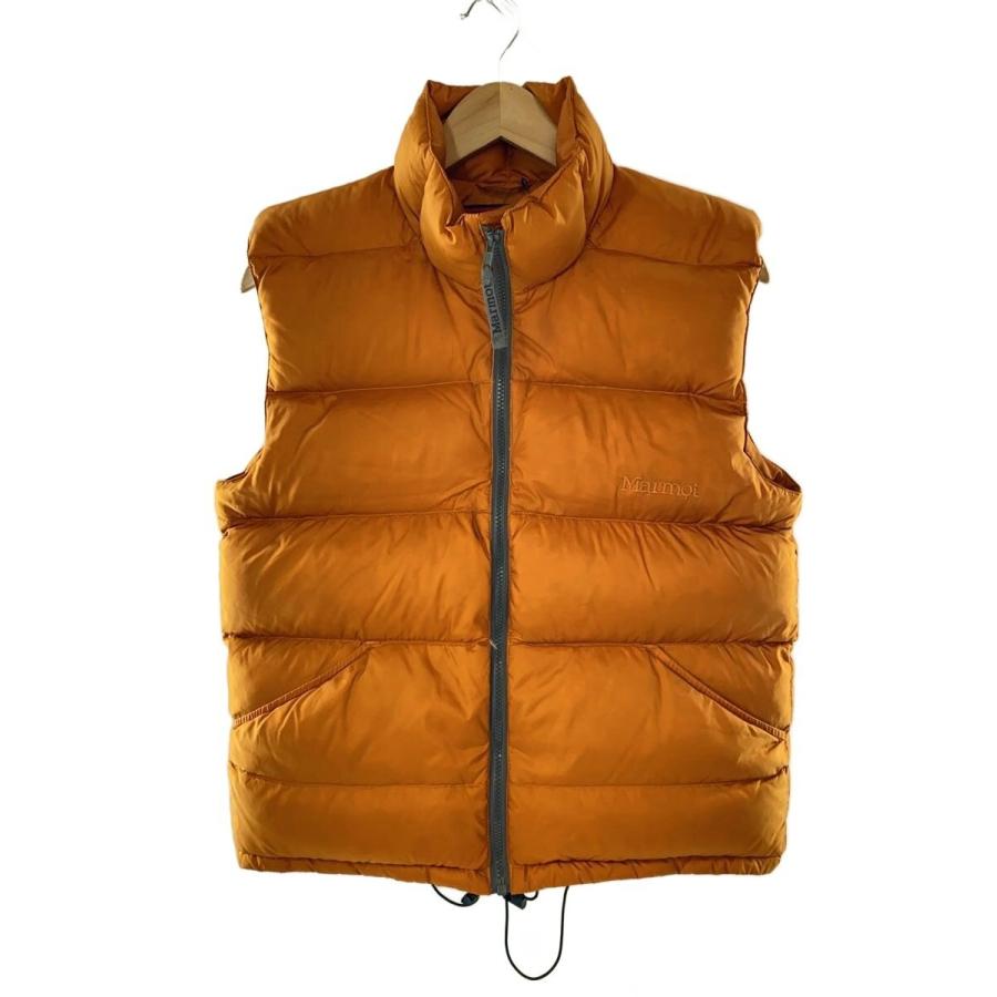 Marmot◇ダウンベスト/XS/ナイロン/ORN : セカンドストリートYahoo!店