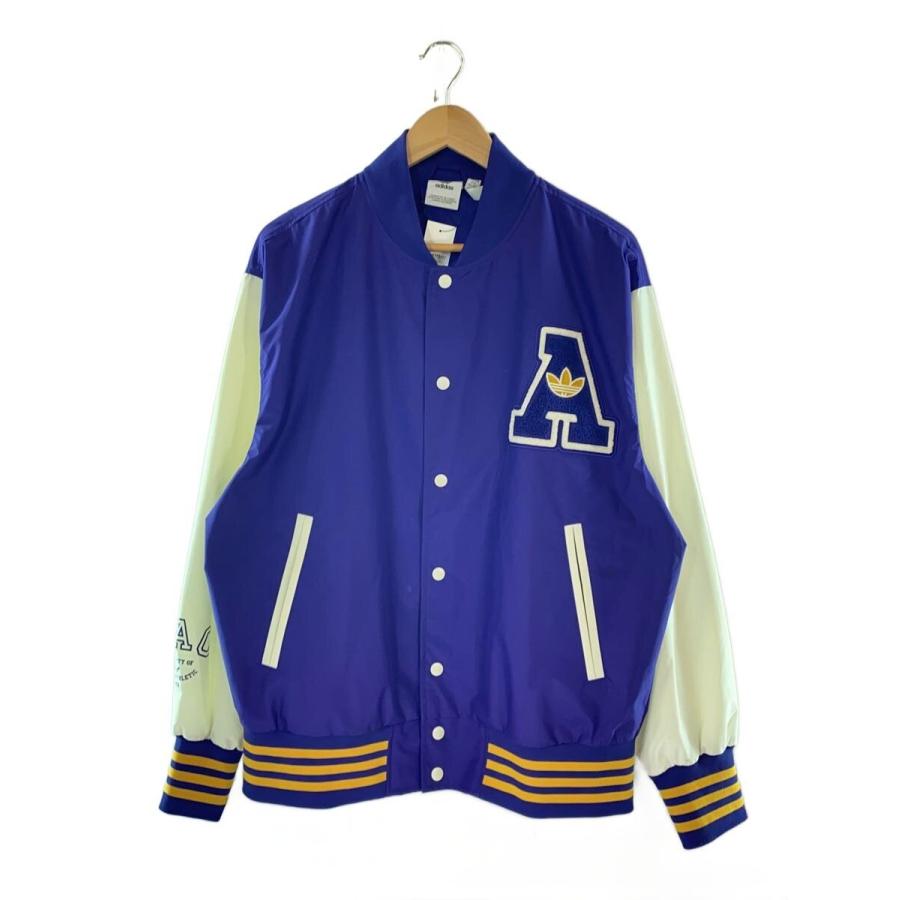 adidas◇スタジャン/XL/ポリエステル/PUP/IU4792 : セカンドストリート