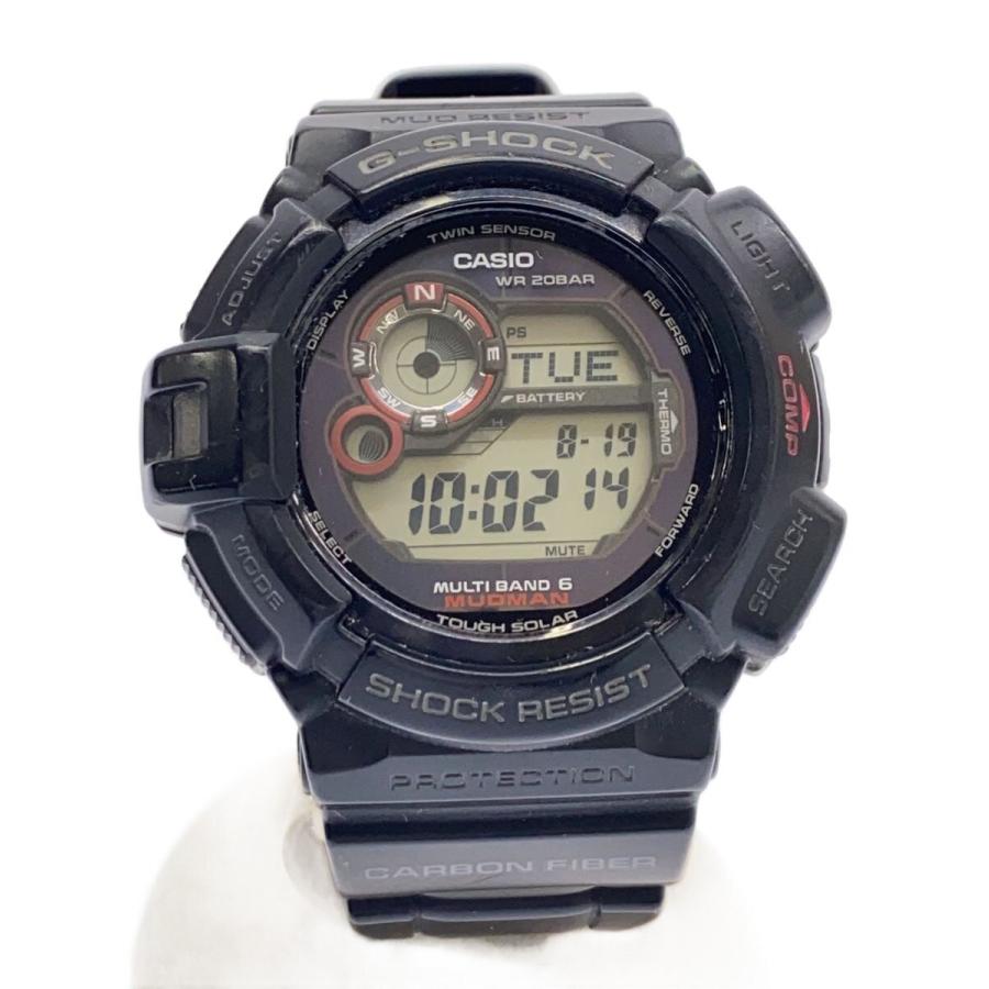 CASIO◇ソーラー腕時計・G-SHOCK/デジタル/BLK : セカンドストリート