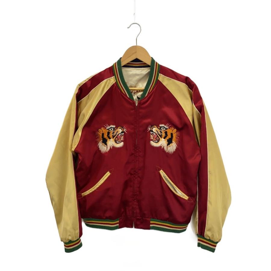 TAILOR 東洋◇スカジャン/M/ポリエステル/RED/M18425 : セカンド