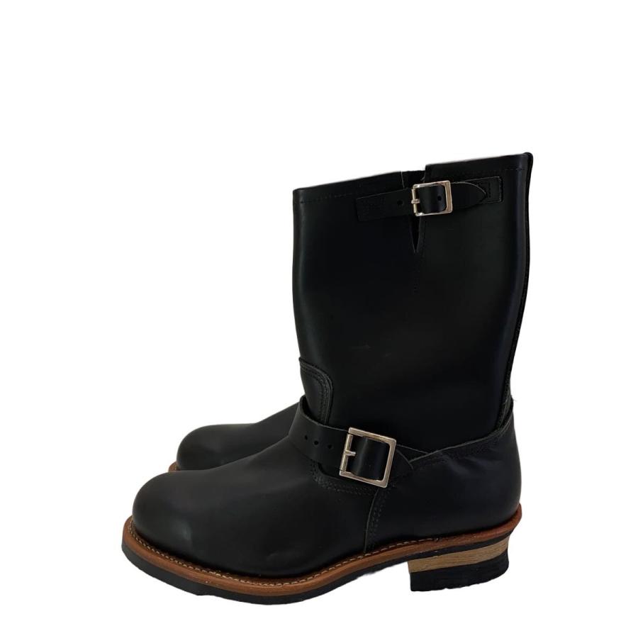 RED WING◇エンジニアブーツ/28cm/BLK/レザー/2268 : セカンド