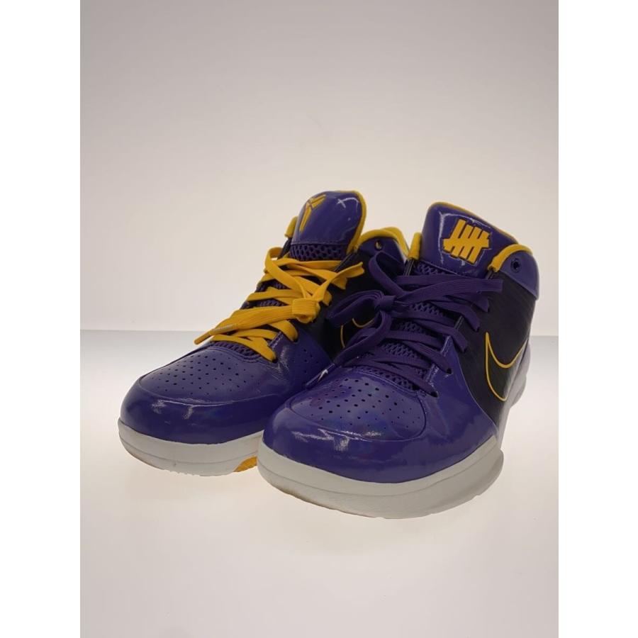 NIKE◇KOBE IV PROTRO UNDFTD PE/コービープロトロ/パープル/CQ3869 