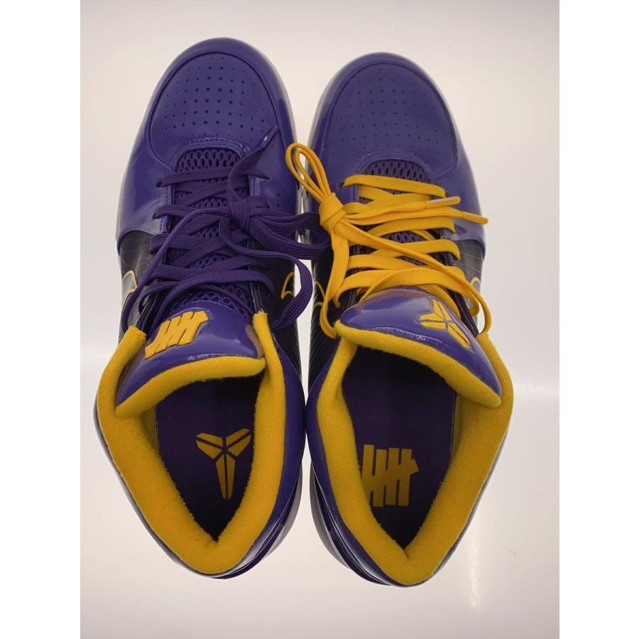 NIKE◇KOBE IV PROTRO UNDFTD PE/コービープロトロ/パープル/CQ3869 