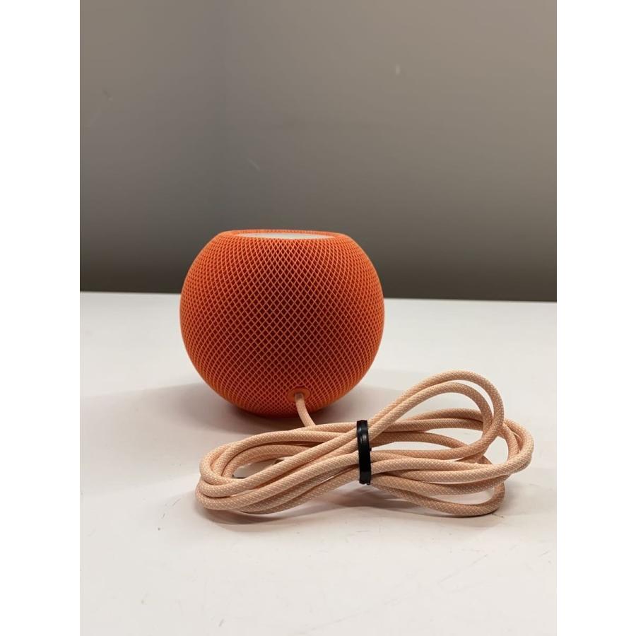 Apple◇Bluetoothスピーカー HomePod mini MJ2D3J/A A2374 [オレンジ