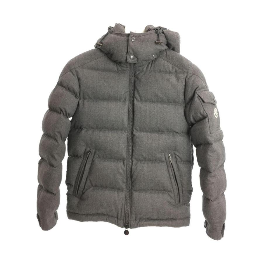 MONCLER◇ダウンジャケット/O/グレー/C-ZIND-18-7365 MONCLER◇ダウンジャケット/O/グレー/C-ZIND-18-7365