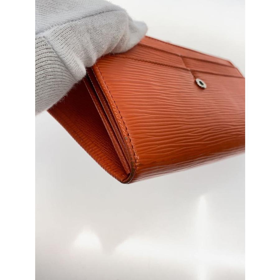 LOUIS VUITTON◇ポルト・フォイユ・サラ_エピ/レザー/ORN/レディース