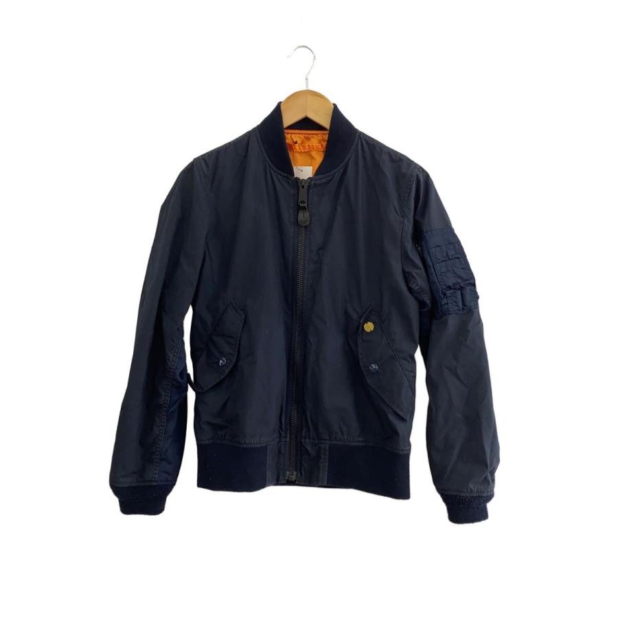 ALPHA INDUSTRIES◇フライトジャケット/S/--/NVY/0615-00-573-8336