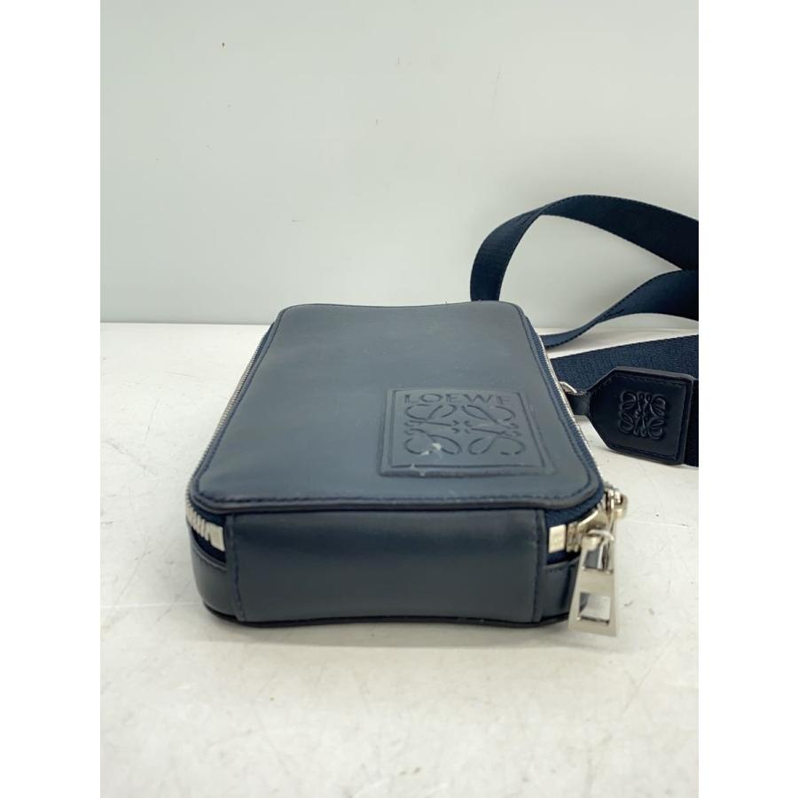 価格交渉可能LOEWEレザーショルダーバッグ LOEWE◇ショルダーバッグ/レザー/NVY : セカンドストリートYahoo!店