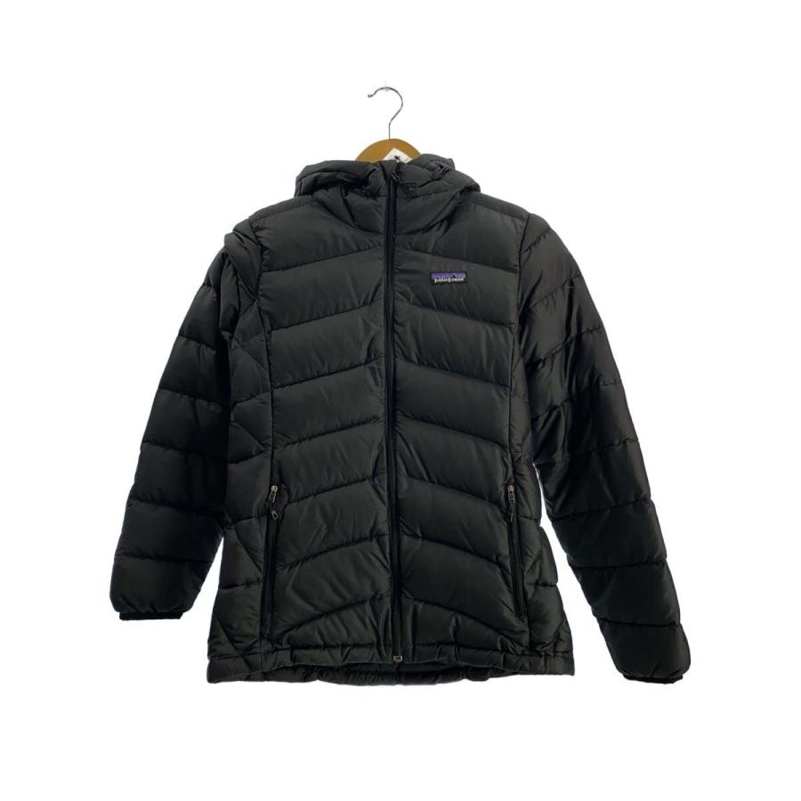 patagonia◇ダウンジャケット/XS/ポリエステル/BLK/84905FA12