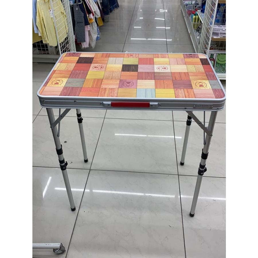 Coleman◇テーブル ナチュラルモザイク ツーウェイキッチンスタンド