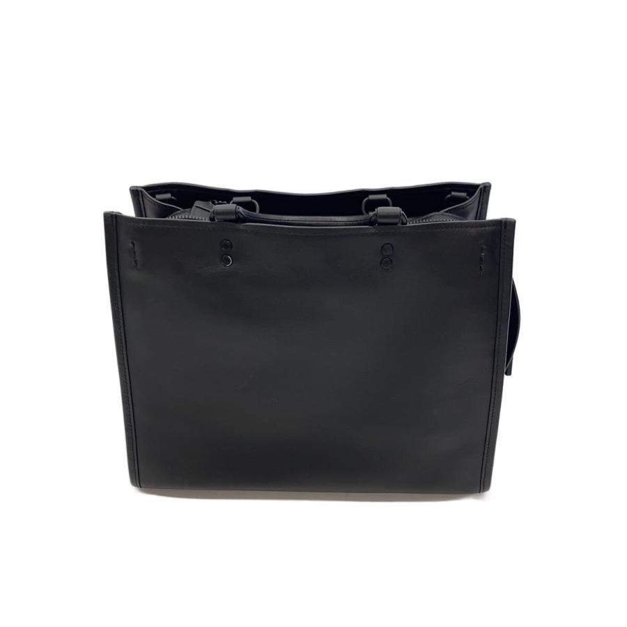 COACH◇ショルダーバッグ/牛革/BLK/CQ761/ローグオールブラック