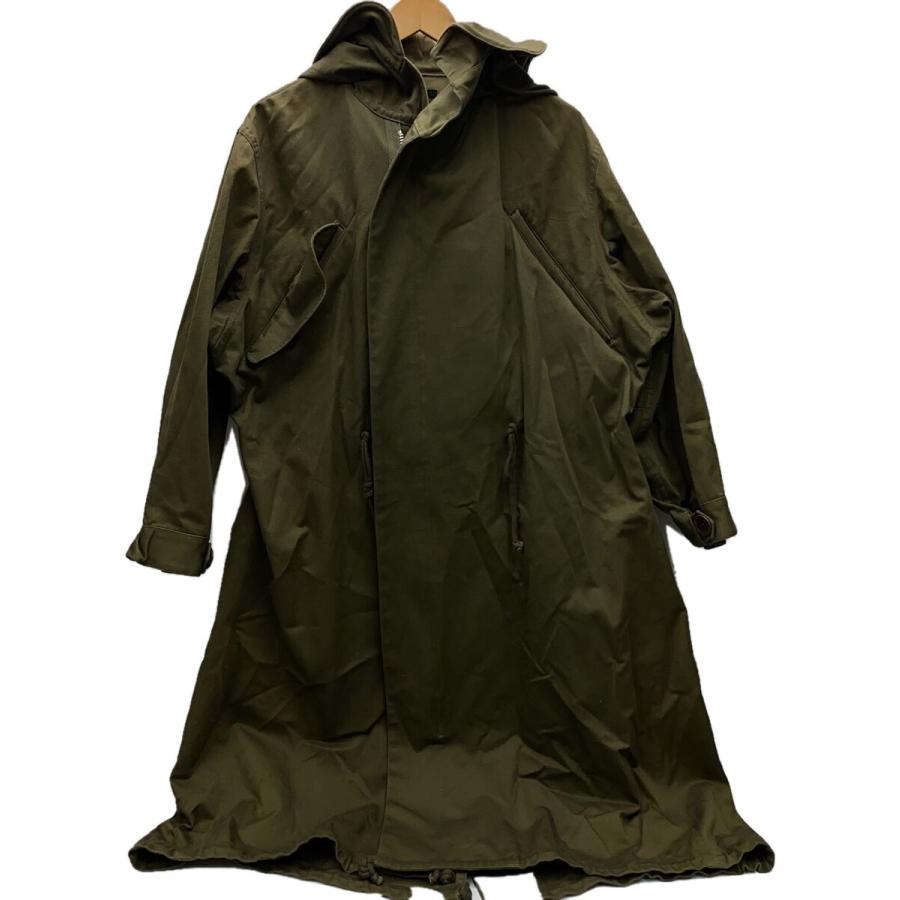 YOHJI YAMAMOTO◇コート/2/コットン/カーキ/無地/FM-C01-011