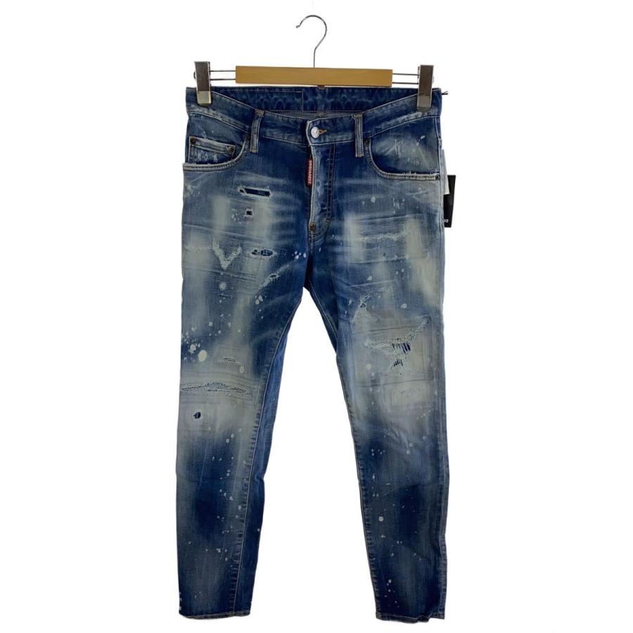 DSQUARED2◇Super Twinky jeans/スキニーパンツ/44/コットン/IDG 